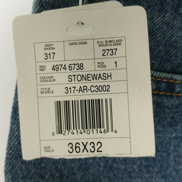 CHEROKEE Brand Mens size 36 Loose Fit Straight Leg - Picture 8 of 8